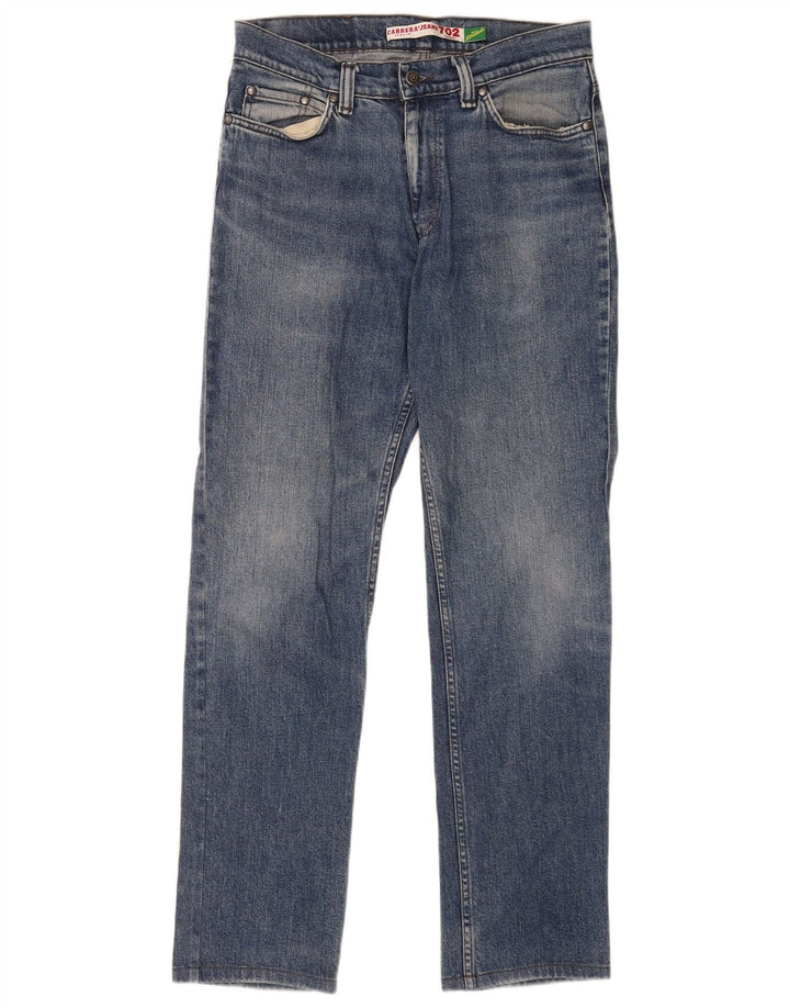 Carrera Herren 702 Straight Jeans IT 48 Medium W33 L31 Blaue Baumwolle