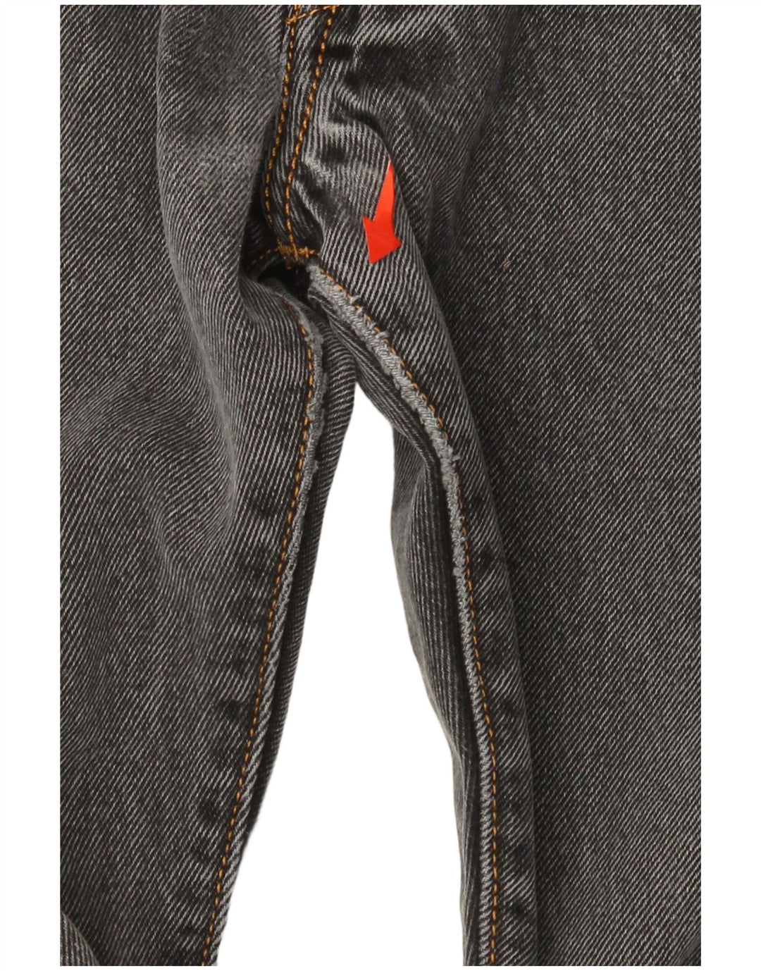 Levi's Herren 501 Straight Jeans W32 L32 Graue Baumwolle