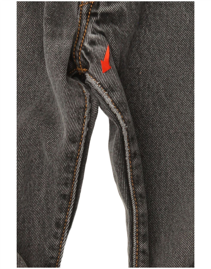 Levi's Herren 501 Straight Jeans W32 L32 Graue Baumwolle