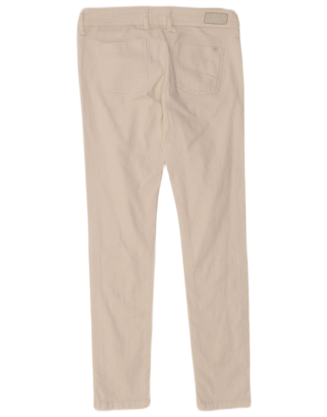 MELTIN' POT Damen Skinny Jeans W29 L32 Weiße Baumwolle