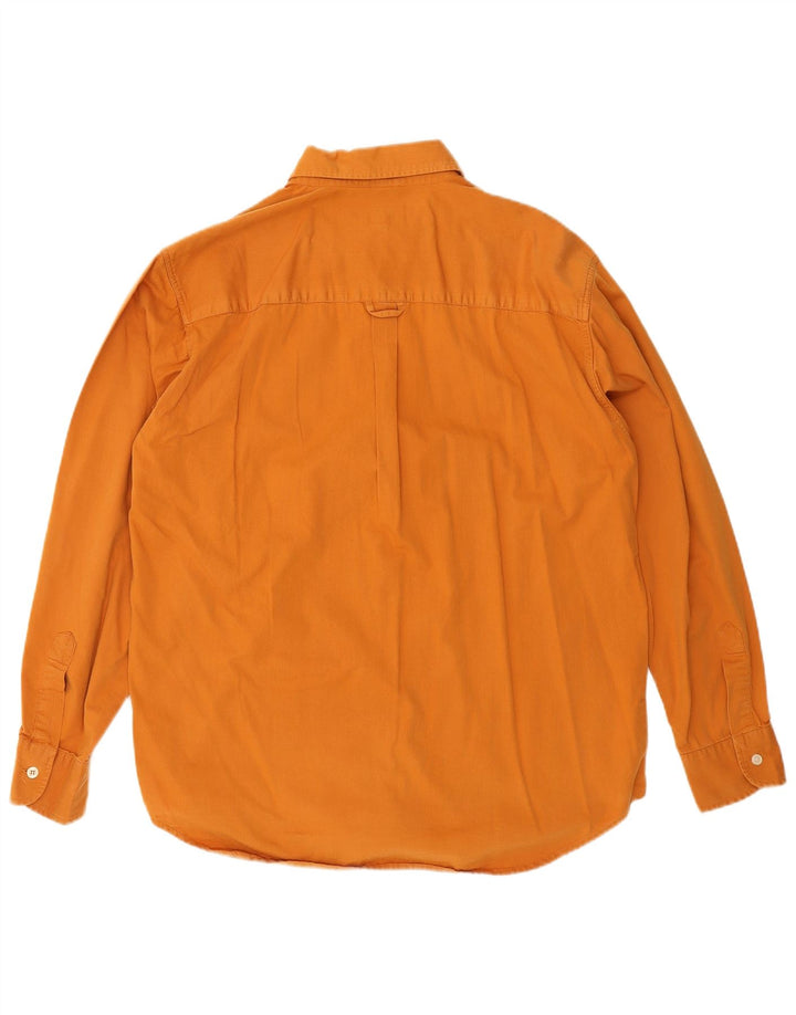 Carrera Herrenhemd Große Orange Baumwolle