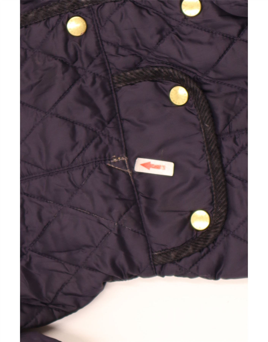 Barbour Steppjacke für Mädchen, 10–11 Jahre, groß, marineblau, Polyamid
