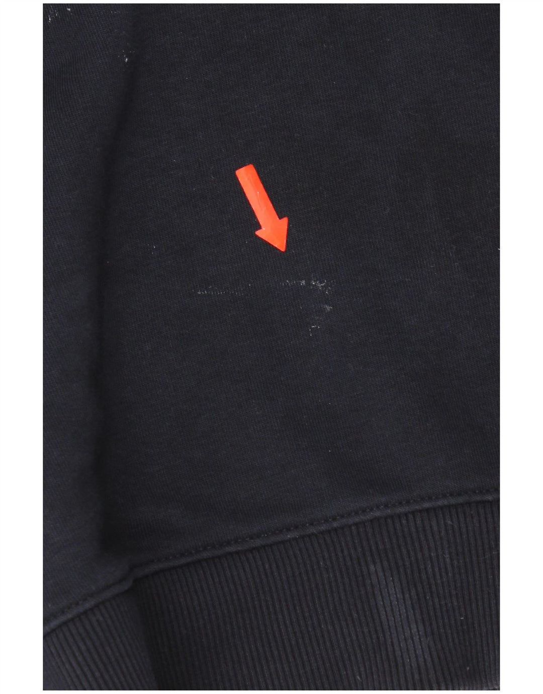 Tommy Hilfiger Damen Grafik-Sweatshirt-Pullover UK 14 Mittelschwarze Baumwolle