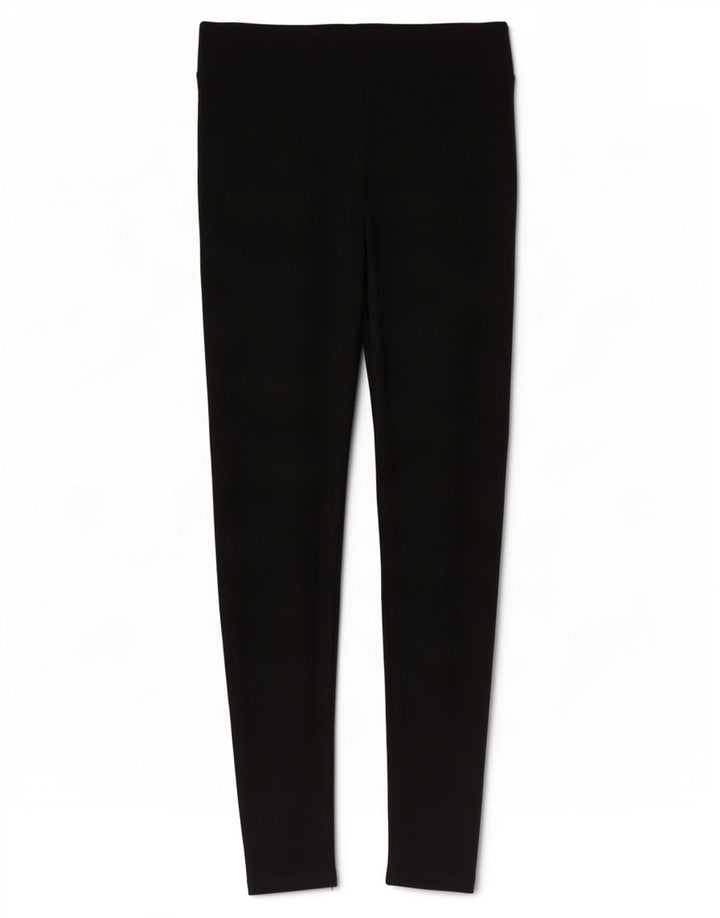 Marks & Spencer Damen Leggings UK 12 Mittelschwarze Baumwolle
