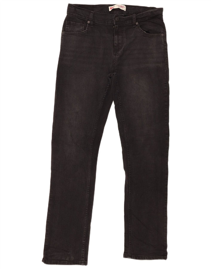 Levi's Jungen 511 Slim Jeans 15–16 Jahre W29 L31 Schwarze Baumwolle