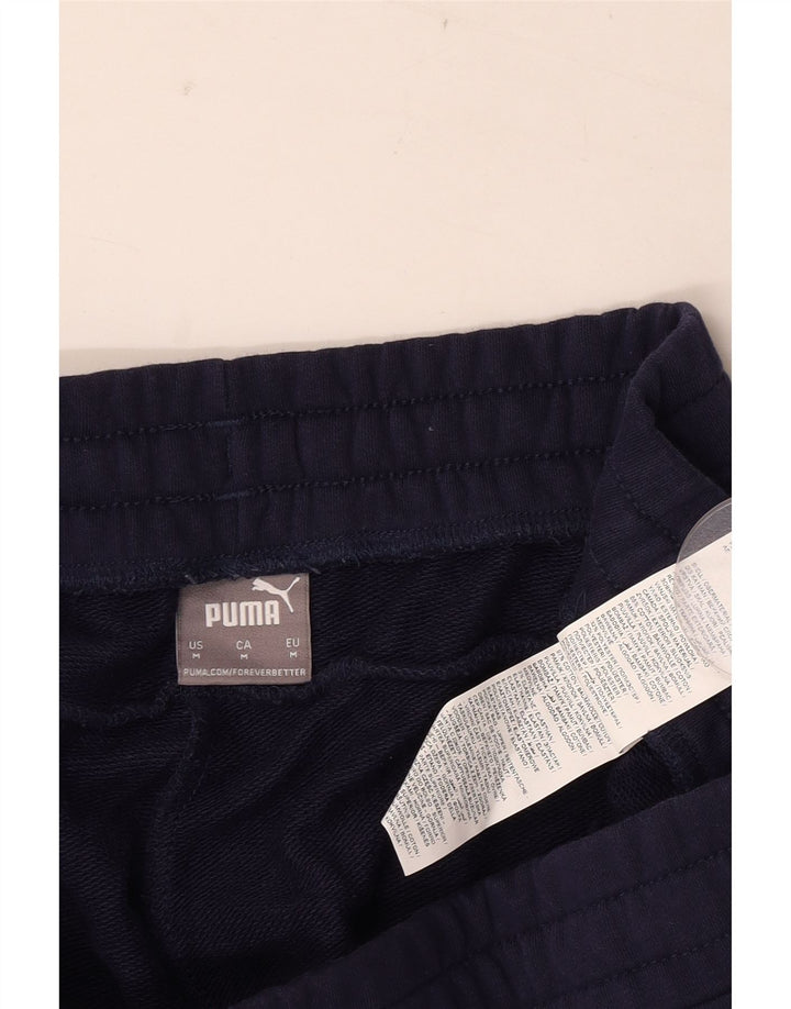 Puma Herren-Trainingshose, Jogginghose, mittelblau, Baumwolle
