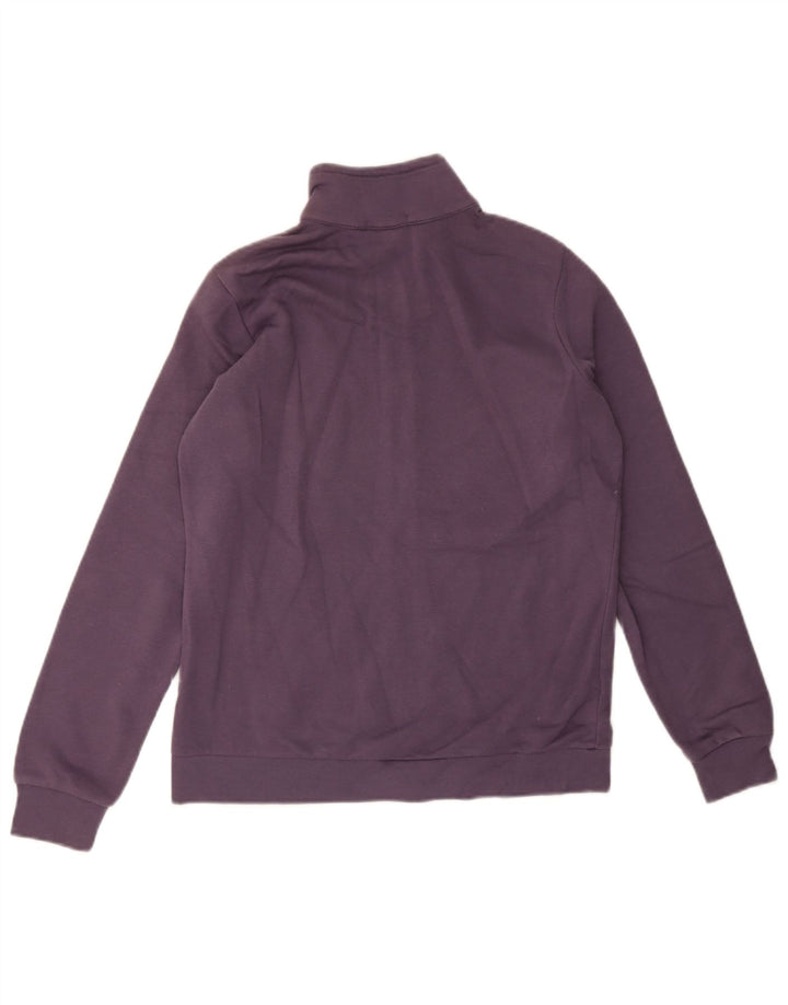 Champion Damen-Trainingsanzug-Top-Jacke, UK 14, mittelviolette Baumwolle