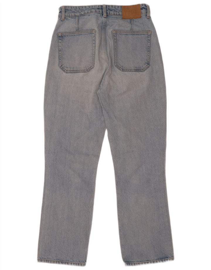Gant Damen Straight Jeans W27 L27 Blaue Baumwolle
