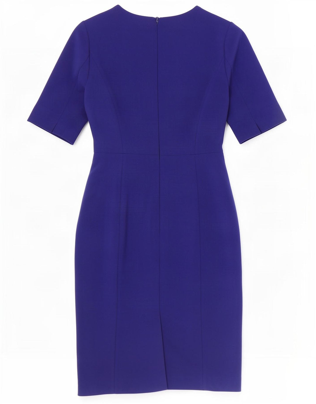 Hobbs Damen Etuikleid UK 10 Small Blau Polyester