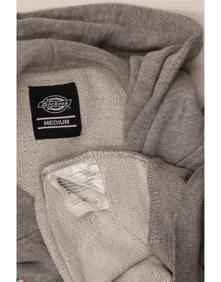 DICKIES Herren-Kapuzenpullover mit Grafik, mittelgraue Baumwolle
