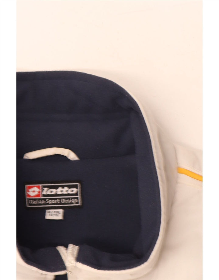 LOTTO Herren Graphic Wattierte Weste IT 52 XL Weiß Polyester