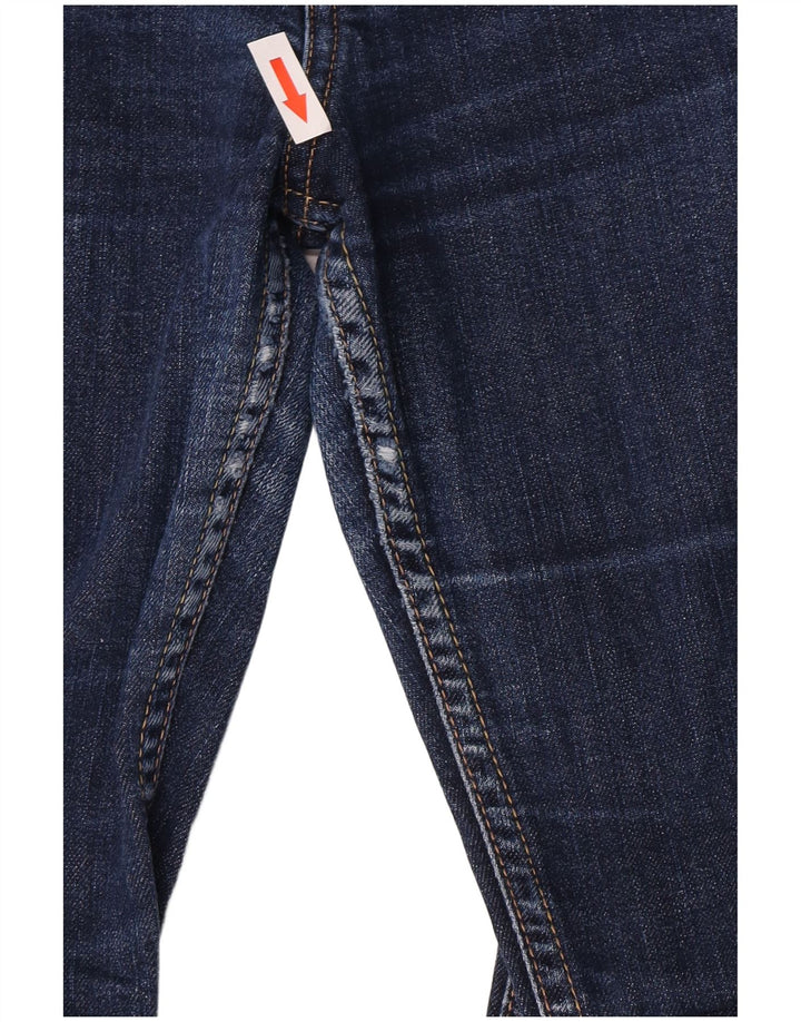 Levi's Damen 629 Bootcut Jeans W32 L30 Marineblau Baumwolle
