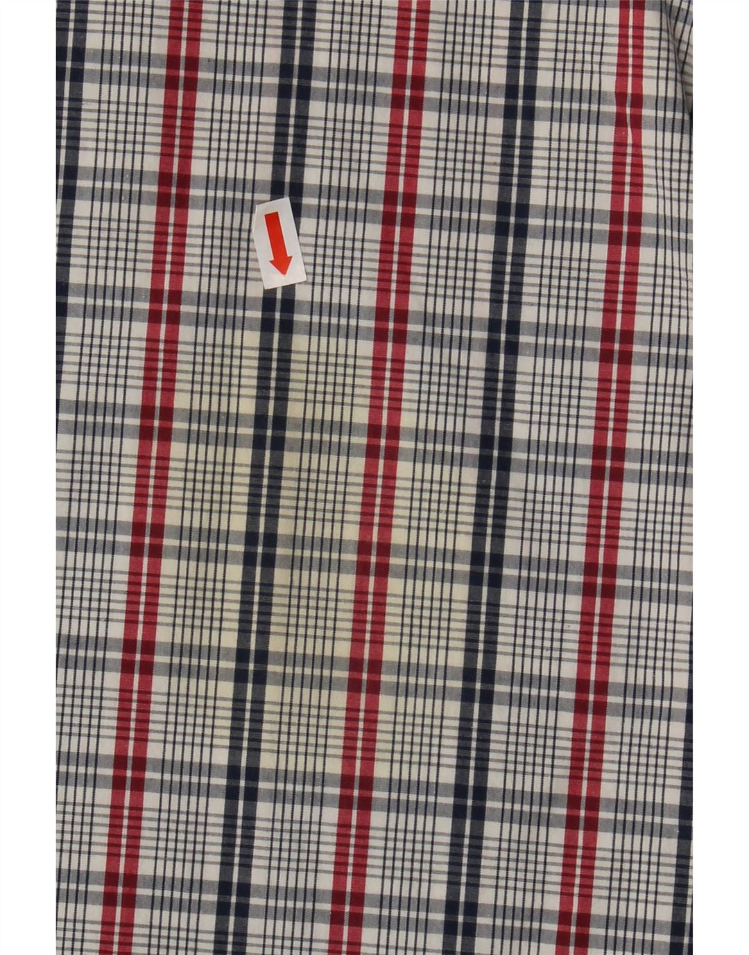 Levi's Herren-Hemd, kurzärmelig, Standard-Passform, mittelblau, kariert, Baumwolle