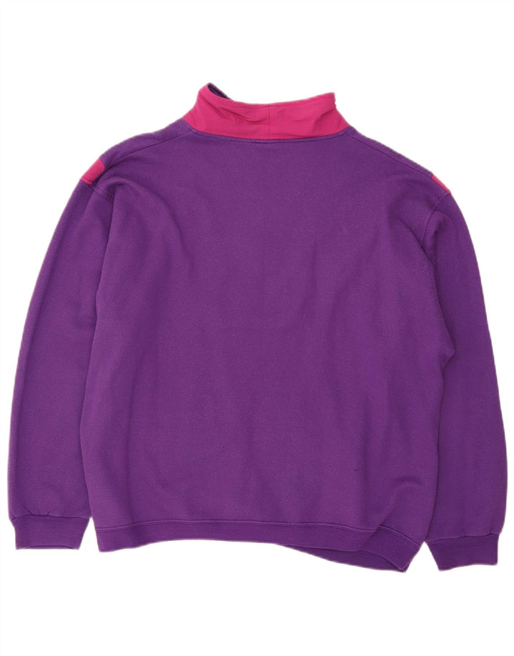 Campagnolo Herren-Sweatshirt in Übergröße mit Grafik, UK 16, Größe L, Lila