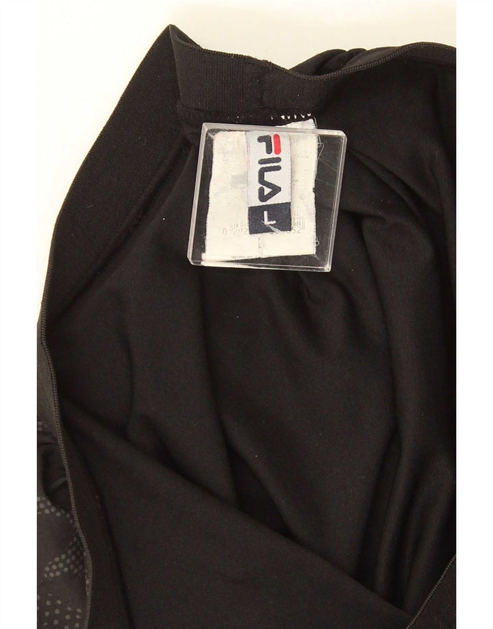 Fila Herren-Sportshorts, groß, schwarze Tarnung