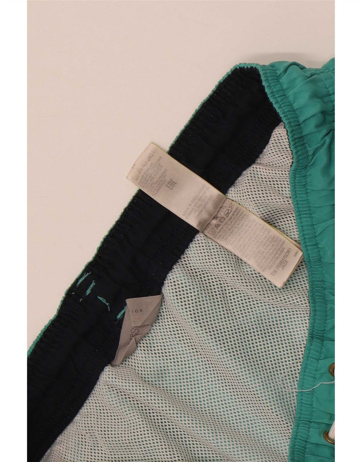 Marks & Spencer Herren-Badeshorts aus mittelgrünem Polyester