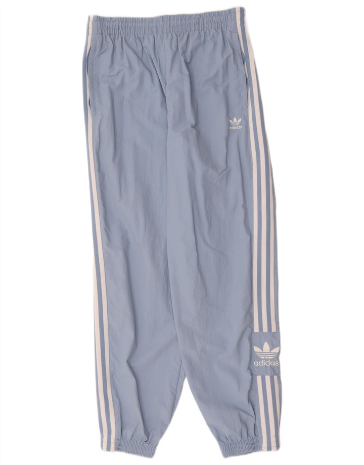 Adidas Damen Trainingshose Jogger UK 14 Mittelblaues Polyester