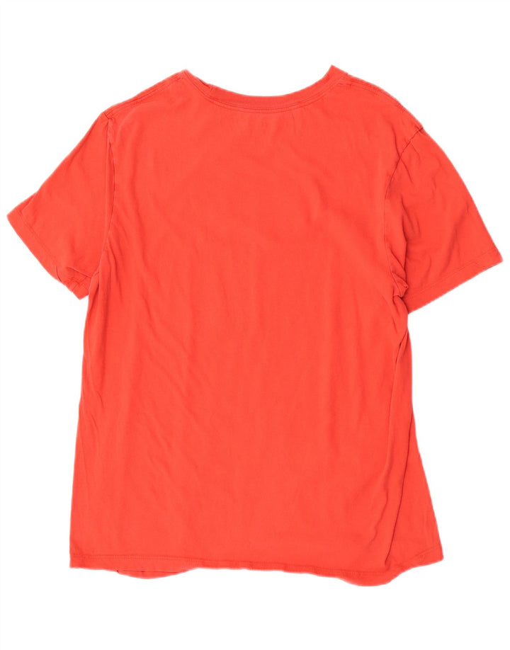Nike Herren-T-Shirt mit Grafik, mittelrote Baumwolle