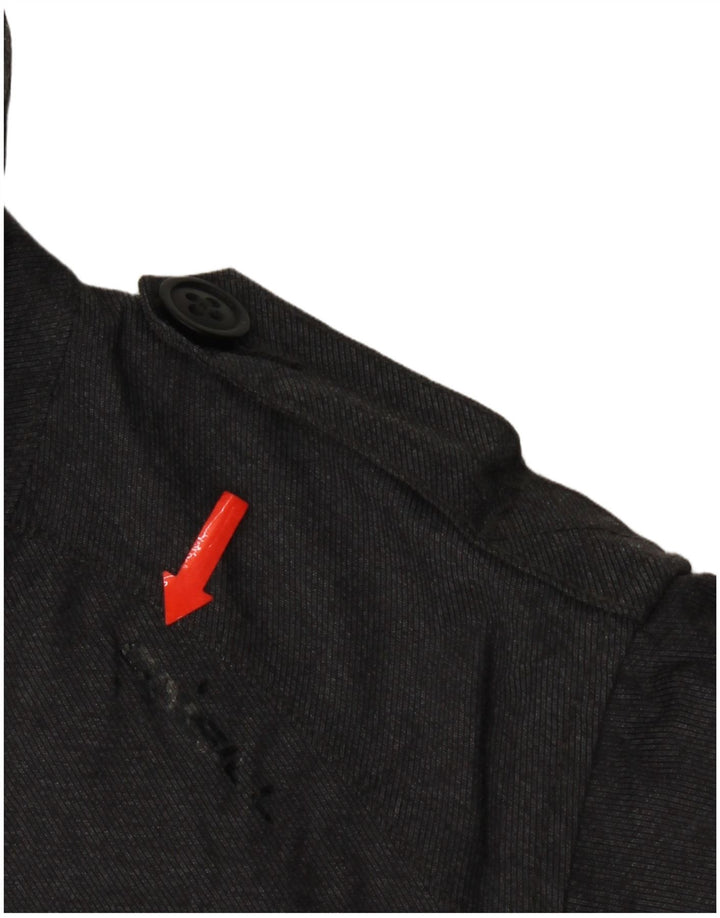 O'Neill Herren-Militär-Utility-Jacke UK 38 Mittelgraues Polyester