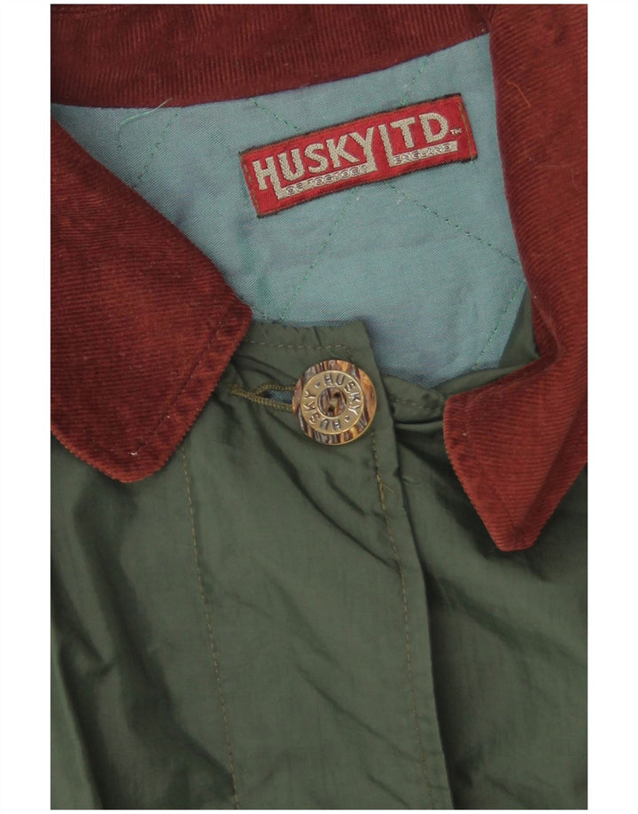 Husky übergroßer Poncho-Mantel für Damen, Einheitsgröße, Grün