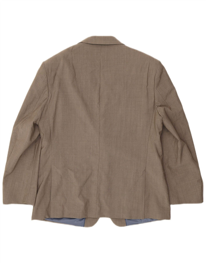 Marks & Spencer Herren-Blazer mit 2 Knöpfen, UK 44, XL, graue Wolle