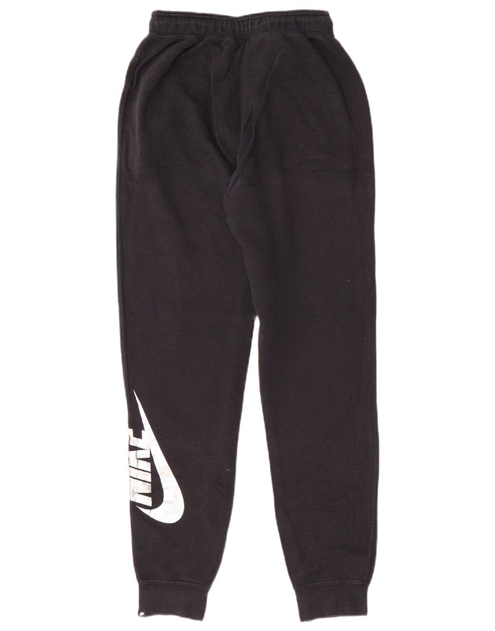 Nike Damen-Trainingsanzug mit Grafik, Jogginghose, UK 6, XS, Schwarz, Baumwolle, Sport