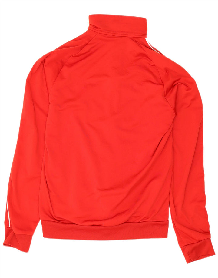 Adidas Herren-Trainingsanzug, Top-Jacke, klein, rot, Polyester, Sport