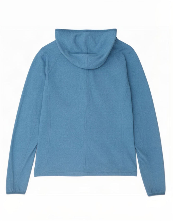 The North Face Damen Kapuzen-Fleecejacke UK 14 Mittelblaues Polyester
