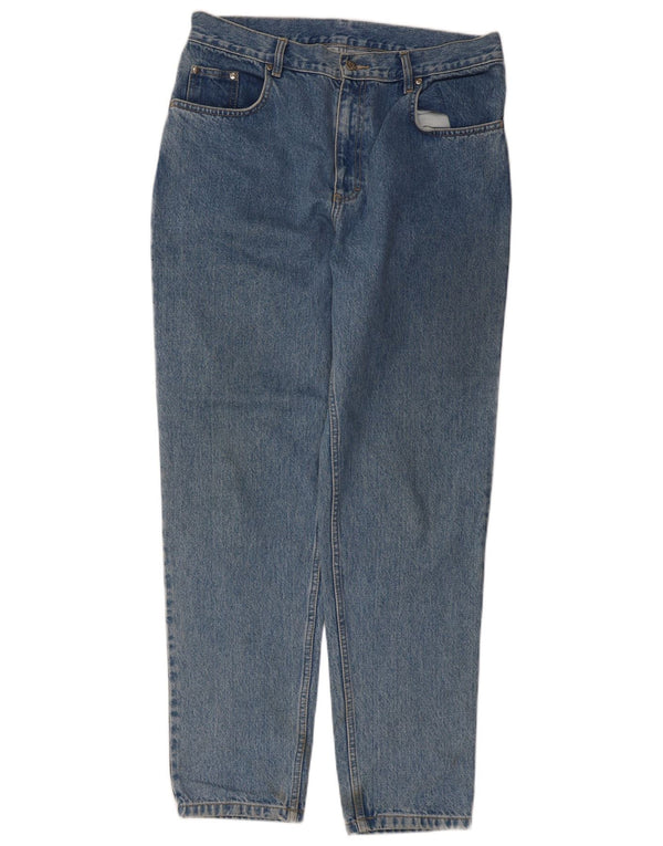 Joop Damen Tapered Jeans W36 L31 Blaue Baumwolle