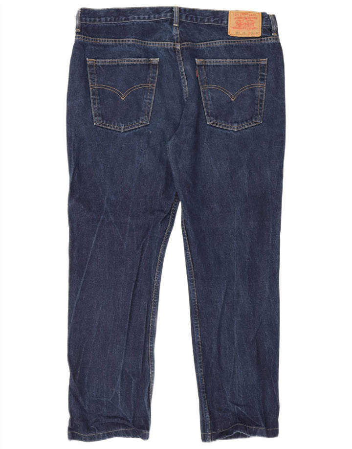 Levi's Herren 581 Straight Jeans W40 L30 Marineblau Baumwolle