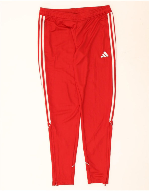 Adidas Damen Aeroready Regular Fit Trainingshose UK 14 Mittelrot