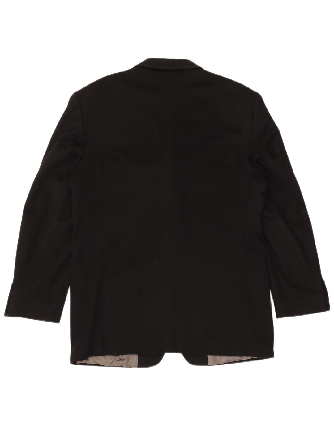 Marks & Spencer Herren-Blazer mit 3 Knöpfen, UK 38, mittelschwarze Wolle