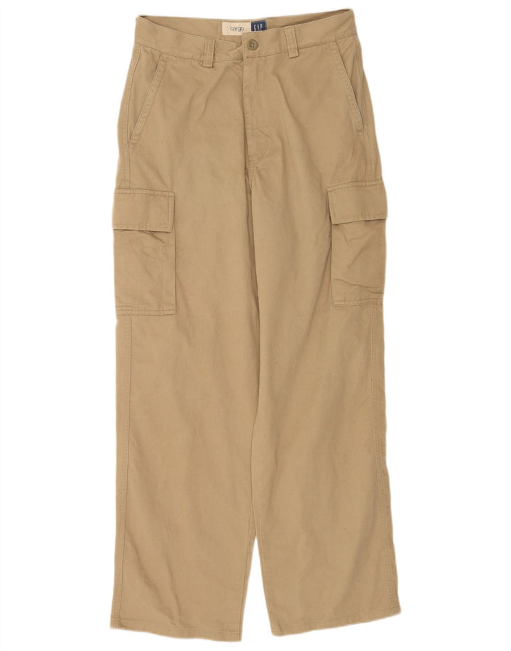 Gap Herren gerade Cargohose W30 L32 Beige Baumwolle