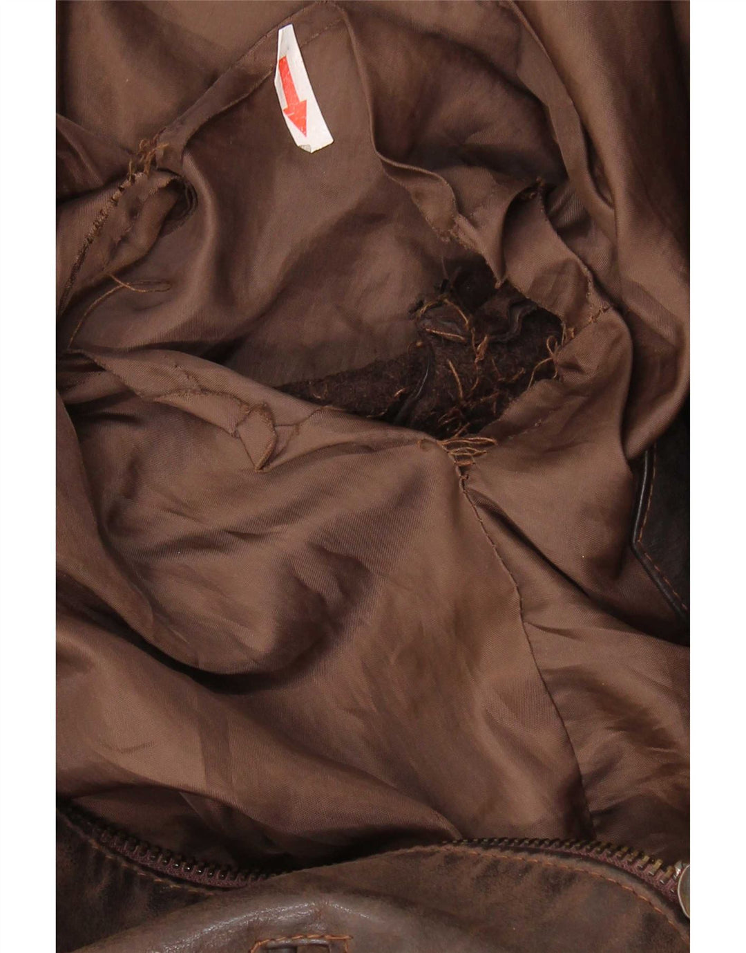 Vintage Herren Lederjacke UK 36 Small Brown