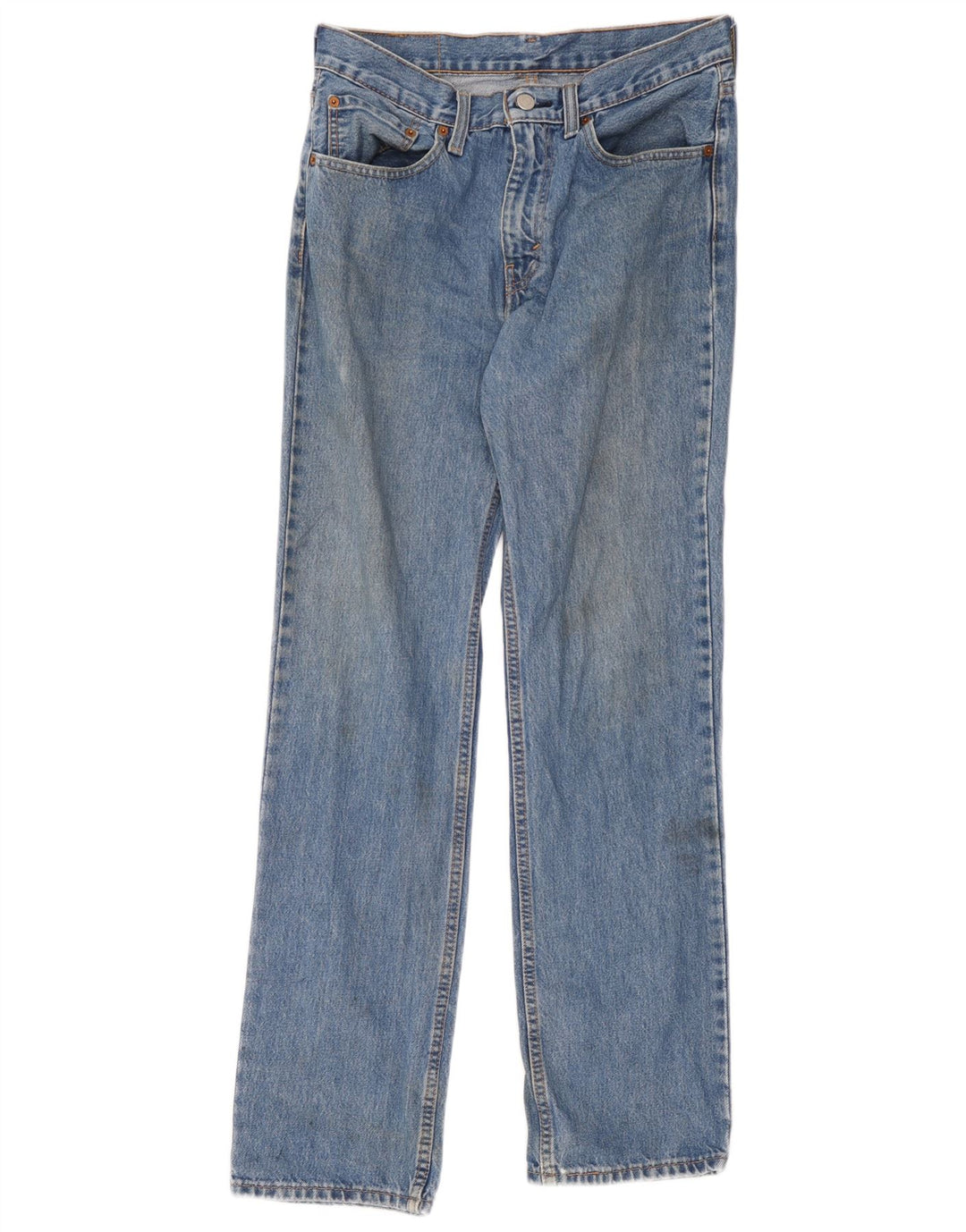 Levi's Herren 516 Straight Jeans W31 L32 Blaue Baumwolle