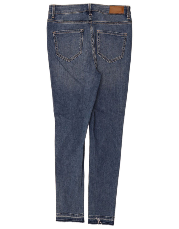 Marks & Spencer Damen The Ivy Skinny Jeans UK 10 Small W26 L27 Blau