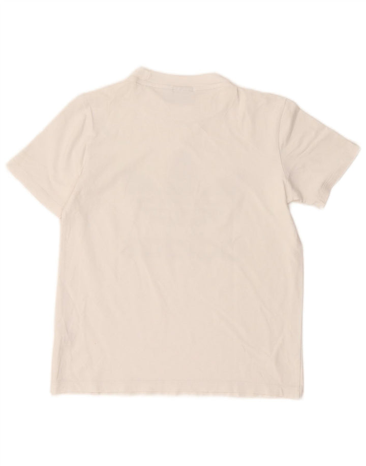 Adidas Damen Graphic T-Shirt Top UK 8 Small Weiß
