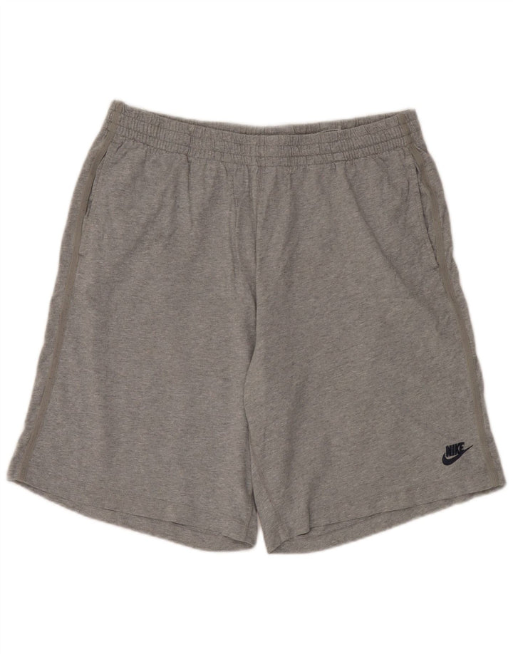Nike Herren-Sportshorts 2XL aus grauer Baumwolle