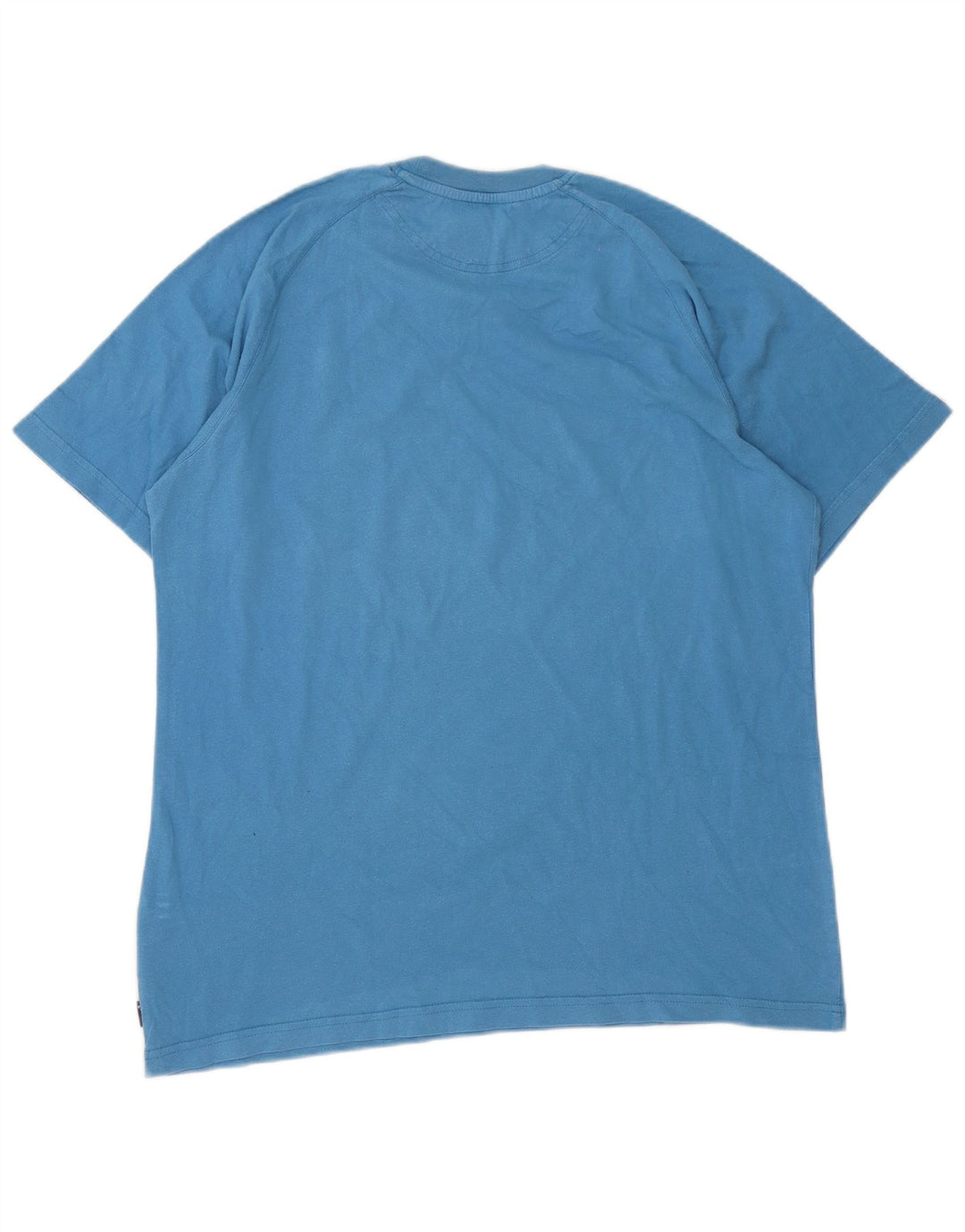 Adidas Herren T-Shirt Top mittelblaue Baumwolle