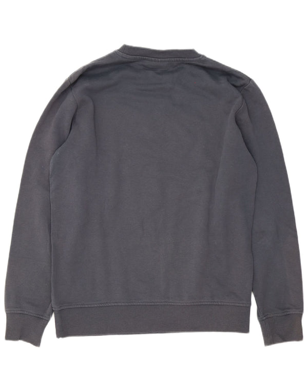 Jack & Jones Herren Grafik-Sweatshirt-Pullover Mittelgrau
