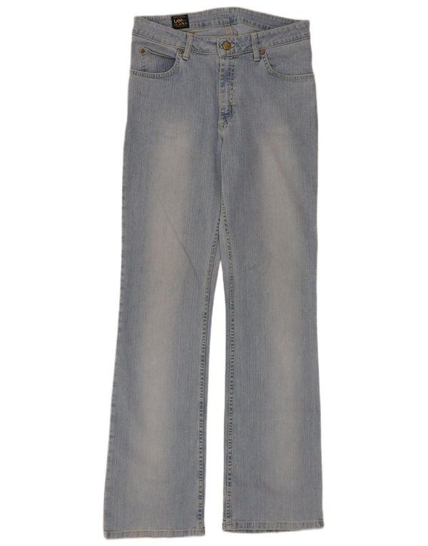Lee Damen Cameron Bootcut Jeans W31 L33 Blaue Baumwolle