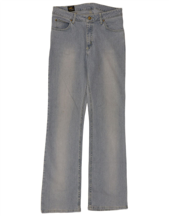Lee Damen Cameron Bootcut Jeans W31 L33 Blaue Baumwolle