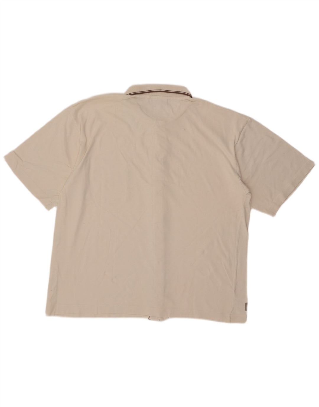 Reebok Herren Loose Fit Kurzarmhemd Kleine weiße Baumwolle