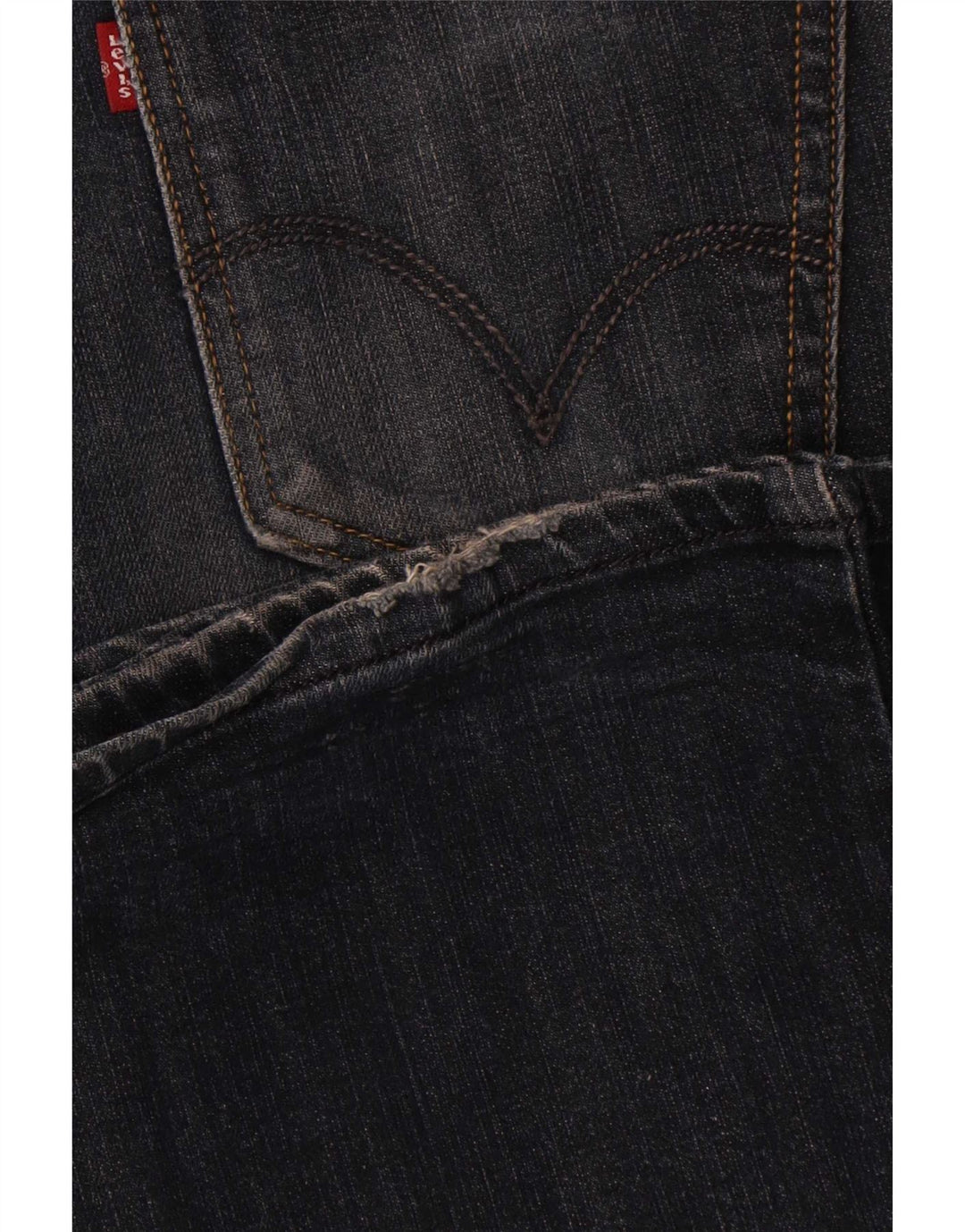 Levi's Damen 514 Bootcut Jeans W30 L32 Marineblau Baumwolle