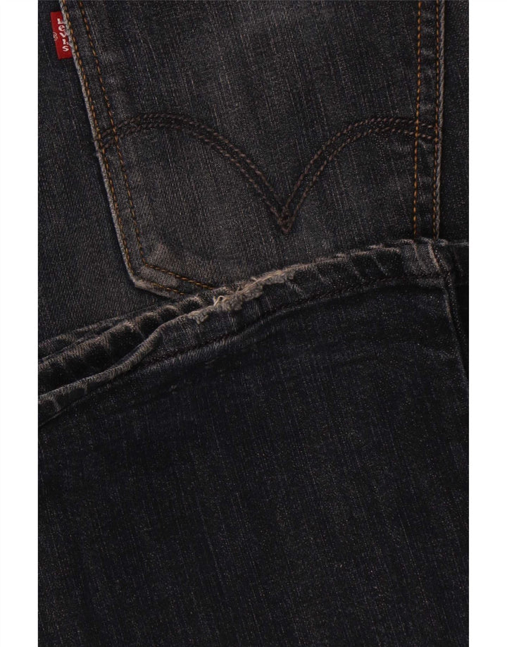Levi's Damen 514 Bootcut Jeans W30 L32 Marineblau Baumwolle
