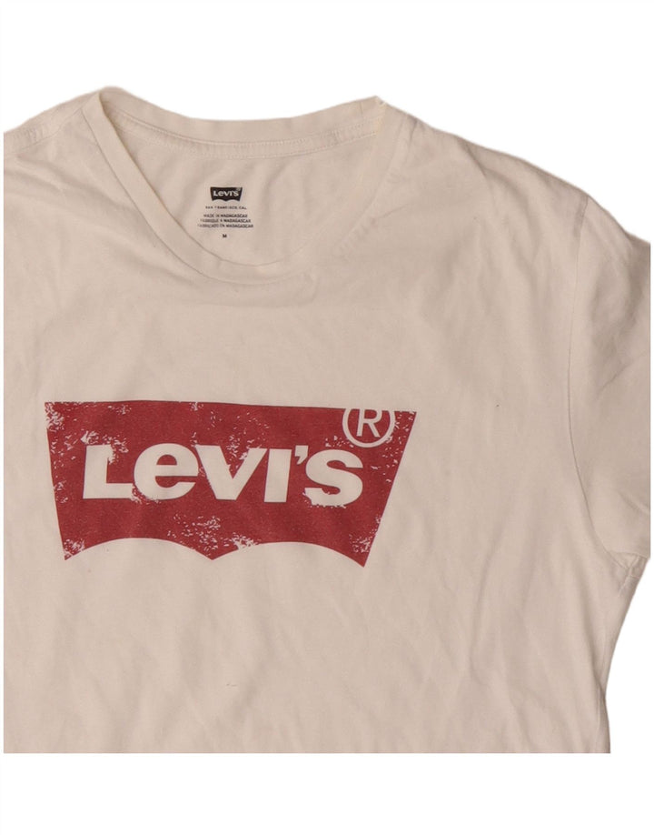 Levi's Herren-T-Shirt mit Grafik, mittelweiße Baumwolle