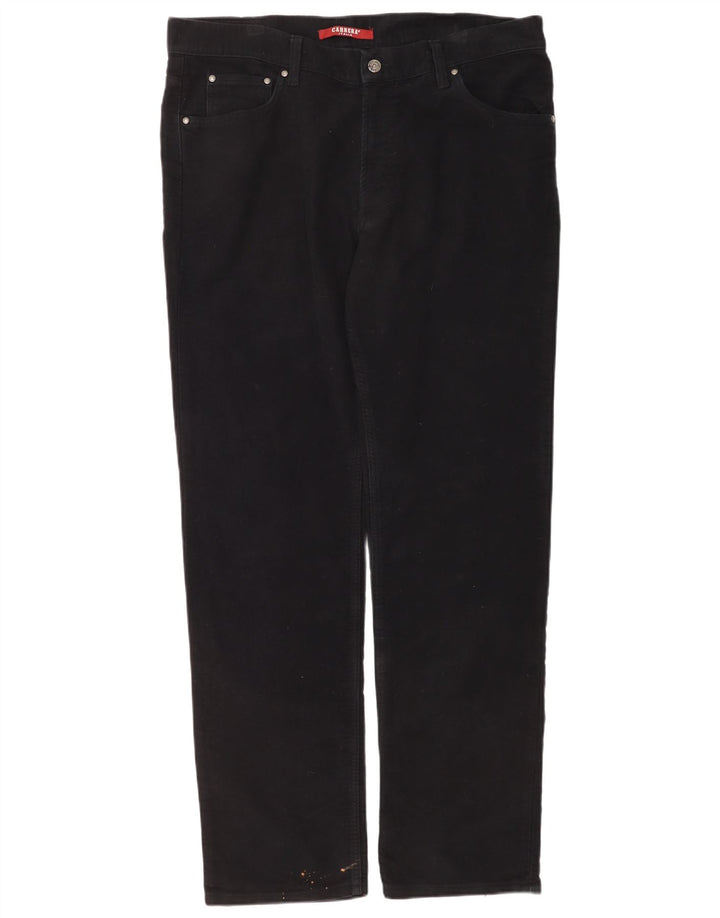 Carrera Herren Gerade Freizeithose W36 L32 Schwarz