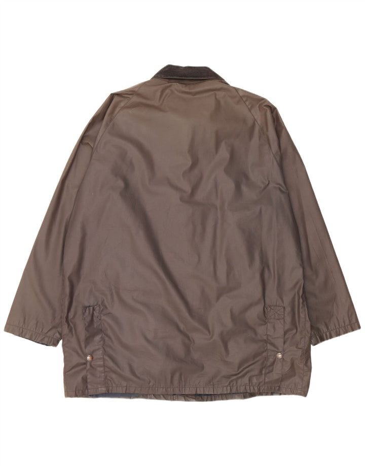 Conbipel Herrenjacke aus gewachster Baumwolle, UK 42, XL, Khaki, Polyester