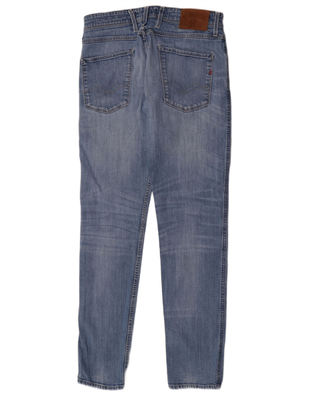 Replay Damen Anbass Slim Jeans W33 L31 Blau
