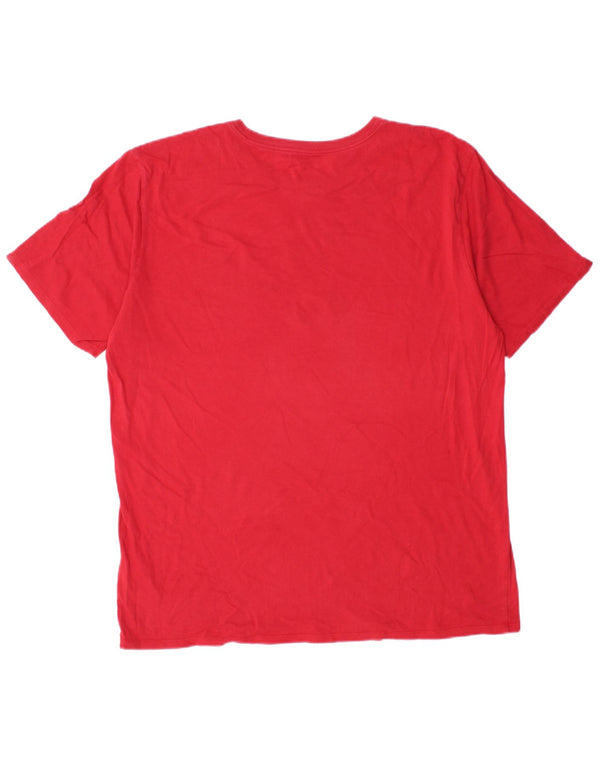 Jordan Mens Graphic T-Shirt Top XL Red Cotton